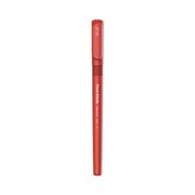 Paper Mate Write Bros. Grip Ballpoint Pen, Stick, Medium 1 mm, Red Ink, Red Barrel, PK12 PK 2124505